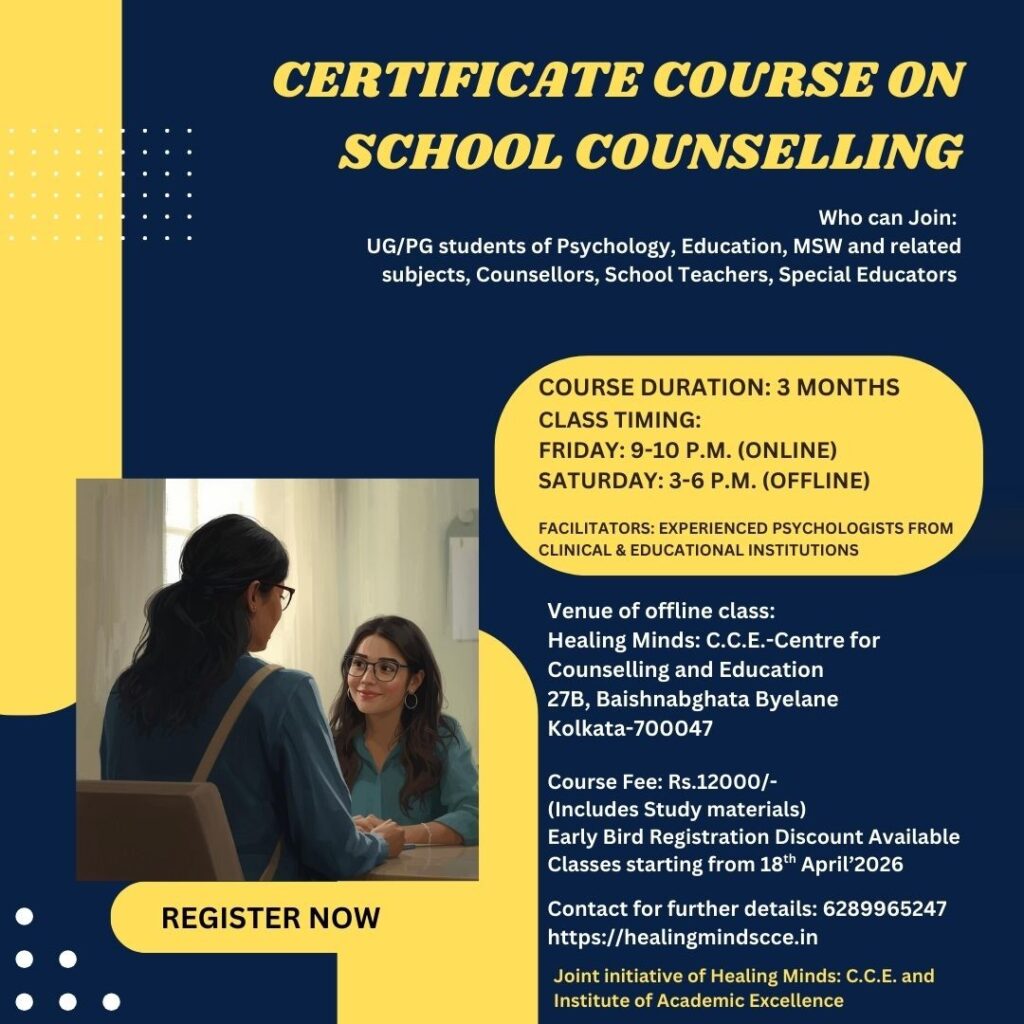 Elevate Your Career: Join Our Certificate Course on School Counselling