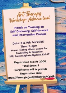 Advance Level Art Therapy Workshop on 8th and 9th February 2025