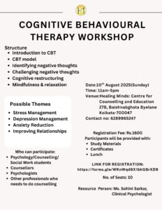 Cognitive Behavioural Therapy Workshop