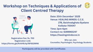 Client Centred Therapy Workshop