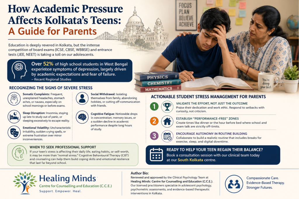 How Academic Pressure Affects Kolkata's Teens: A Guide for Parents