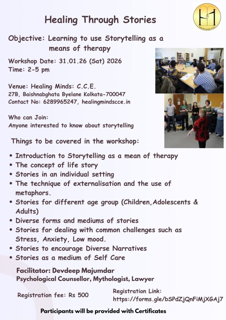 Storytelling Workshop was successfully hosted in South Kolkata