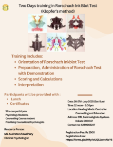 Inkblot Test Training Workshop