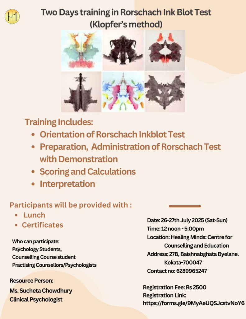 Inkblot Test Training Workshop