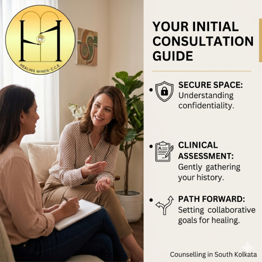 First Counselling Session at Healing Minds CCE