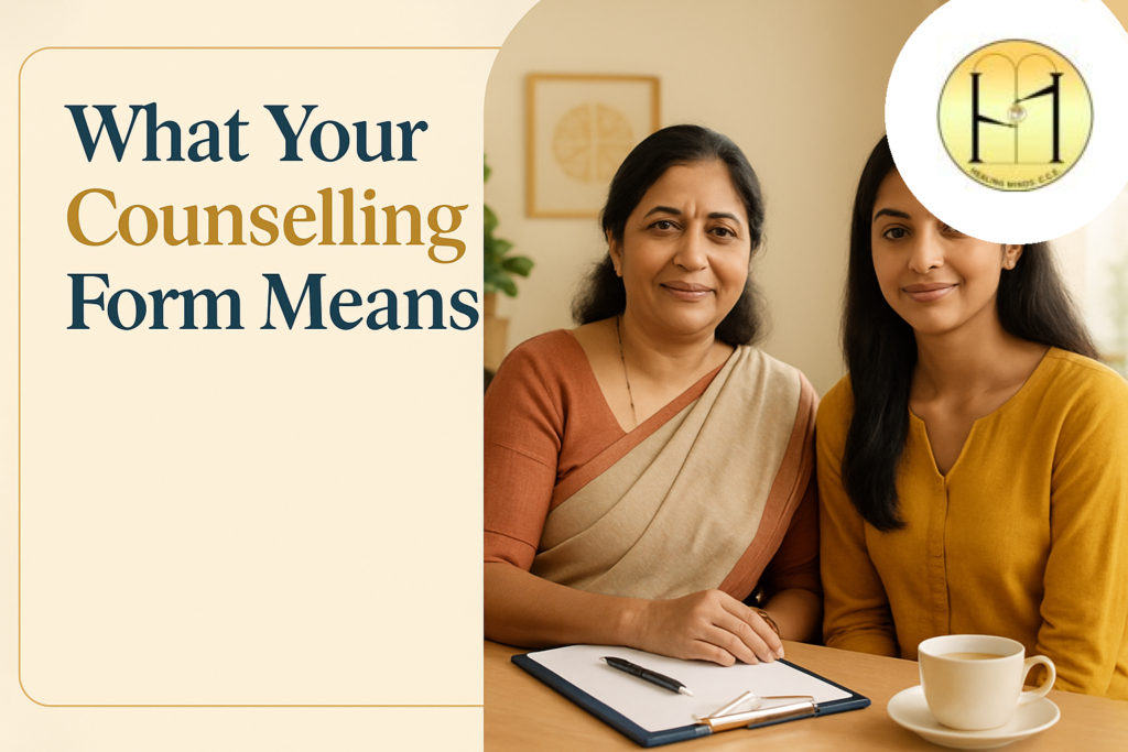 Student counselling form discussion between a Kolkata counsellor and college student